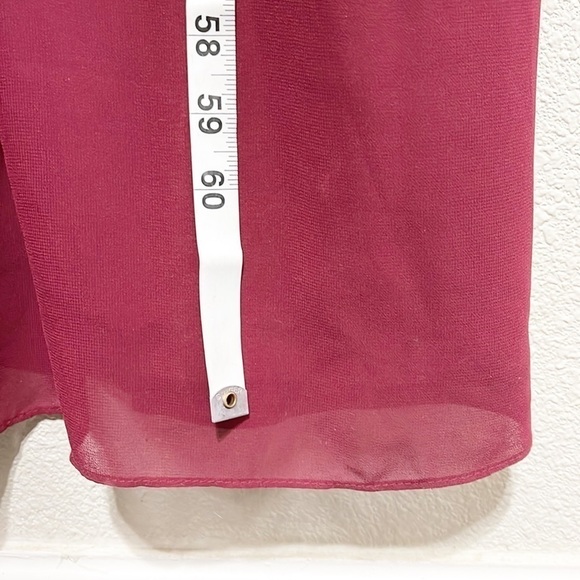 Reverly Kennedy Chiffon Bridesmaid Dress Size 8 - Picture 6 of 16